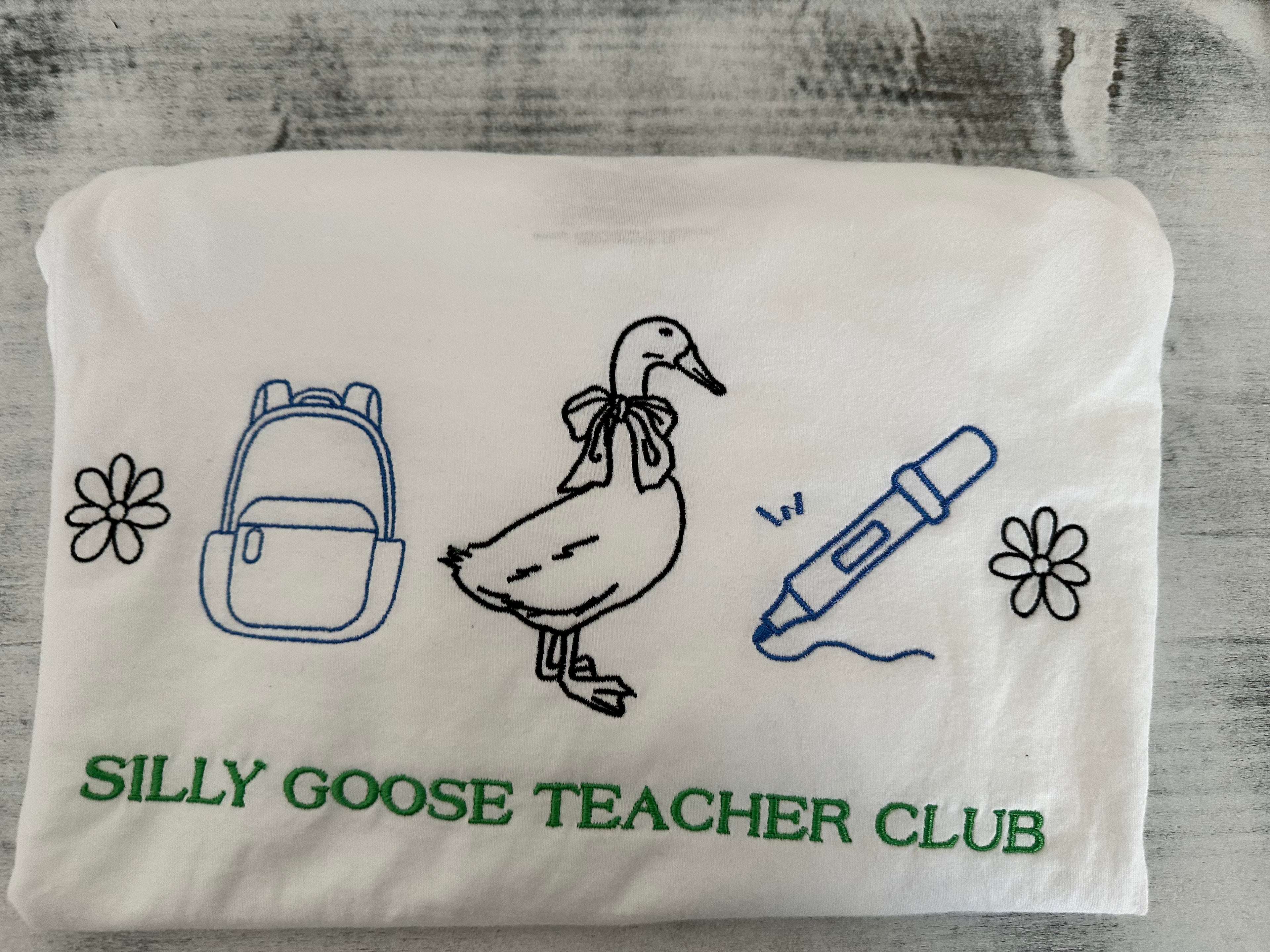 Silly Goose Teacher Club Shirt