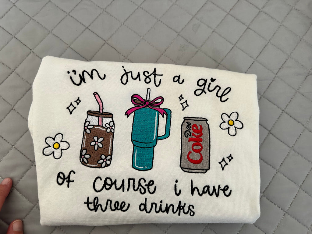I'm Just a Girl Crewneck