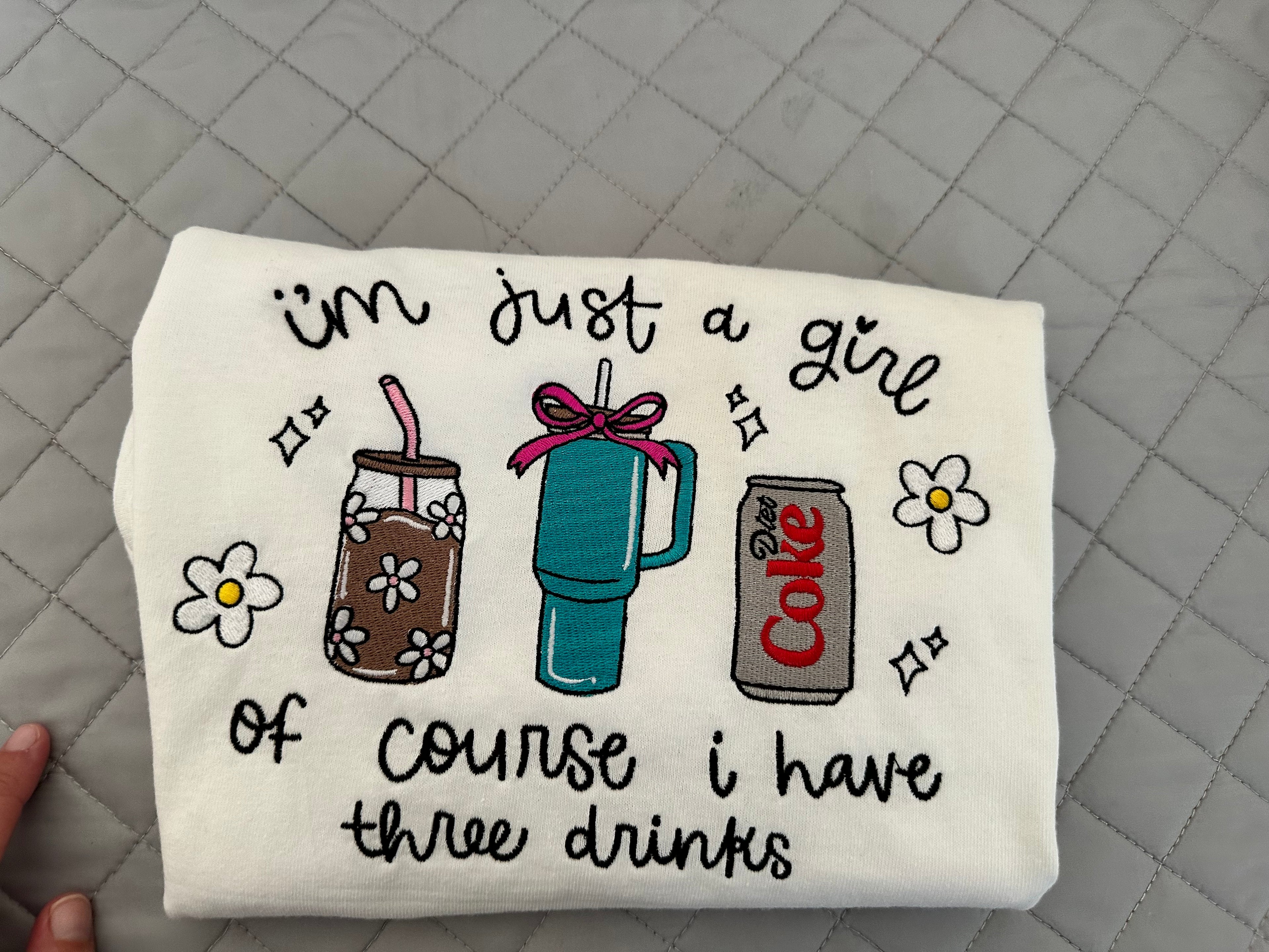 I'm Just a Girl Crewneck